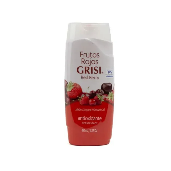 GRISI FRUTOS ROJOS JABON LIQUIDO CORPORAL C/450ML