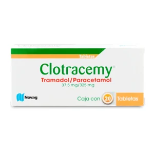CLOTRACEMY TAB 325MG 37.5MG C/20