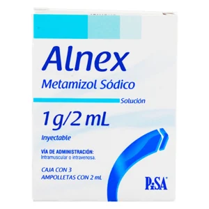 ALNEX SOL INY 1G 2ML  C/3