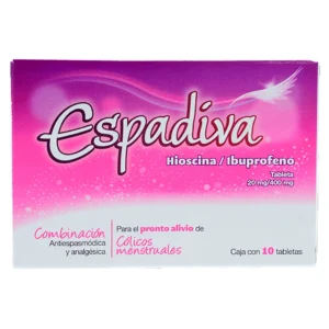 ESPADIVA TAB 20MG 400MG C/10
