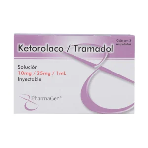 KETOROLACO TRAMADOL SOL INY 10MG 25MG C/3
