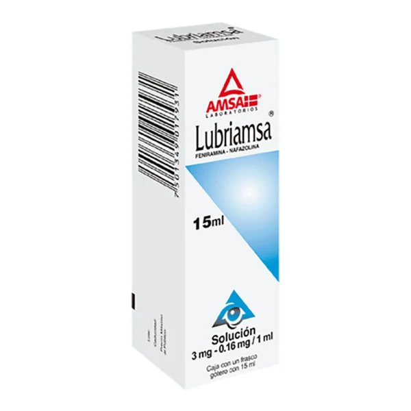 LUBRIAMSA GTS OFT 3MG 0.16MG C/15 ML