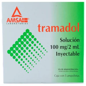 TRAMADOL SOL INY 100MG C/5 2ML