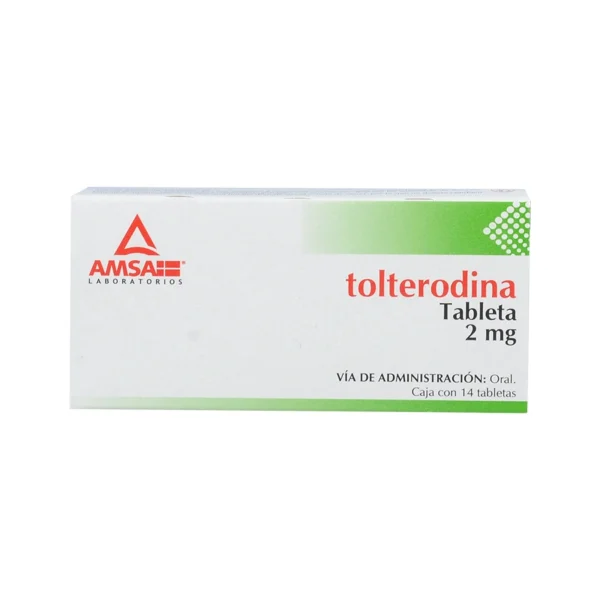 TOLTERODINA TABS 2MG C/14