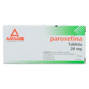 PAROXETINA TAB  20MG C/10