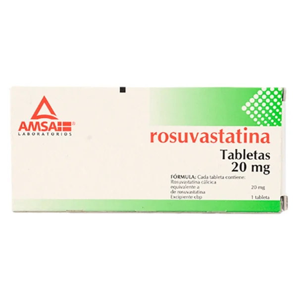 ROSUVASTATINA TAB  20MG C/15