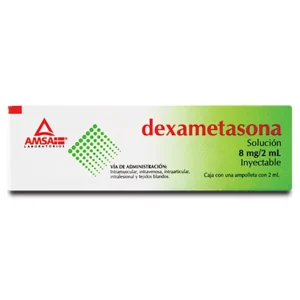 DEXAMETASONA SOL INY 8MG 2ML C/1