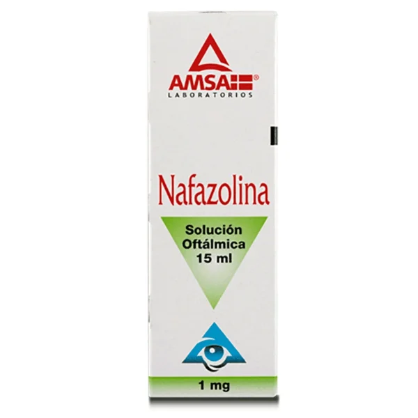 NAFAZOLINA SOL OFT 1MG 1ML  C/15ML