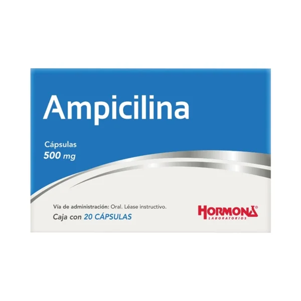 AMPICILINA CAP 500MG C/20