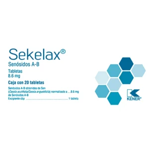 SEKELAX TAB 8.6MG C/20