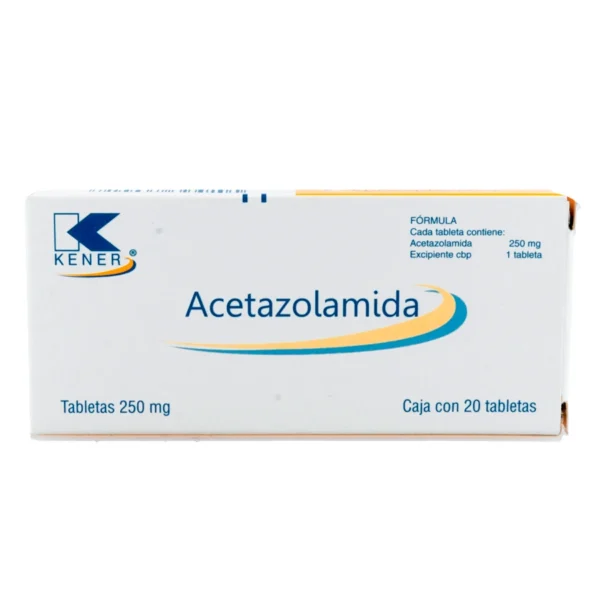 ACETAZOLAMIDA TAB 250MG C/20