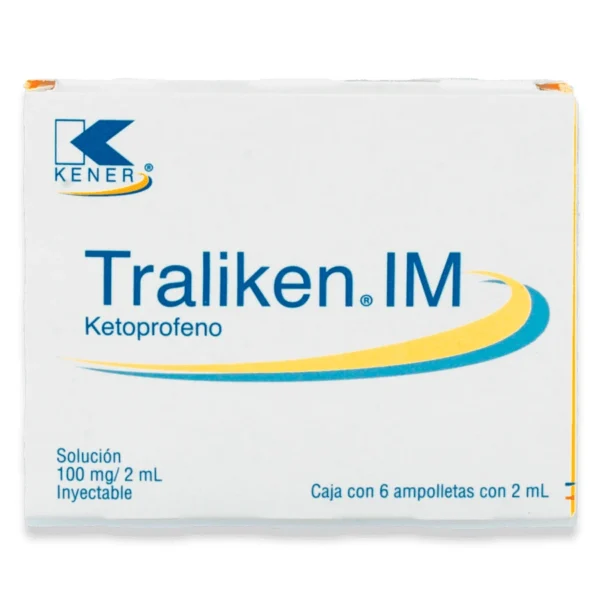 TRALIKEN IM SOL INY 100MG C/6