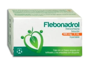FLEBONADROL SOL INY 500MG C/1