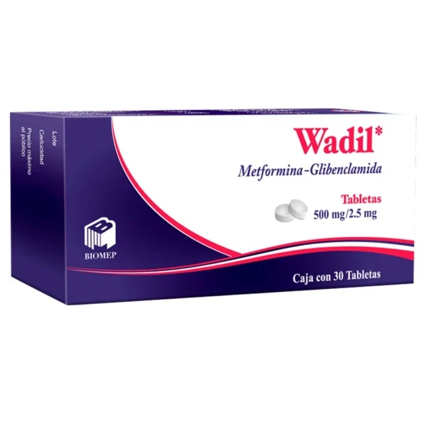 WADIL TAB 500MG 2.5MG C/30