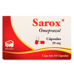 SAROX CAPS 20MG C/14