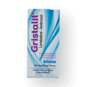 GRISTALIT SOL 100MG 600MG C/60 ML
