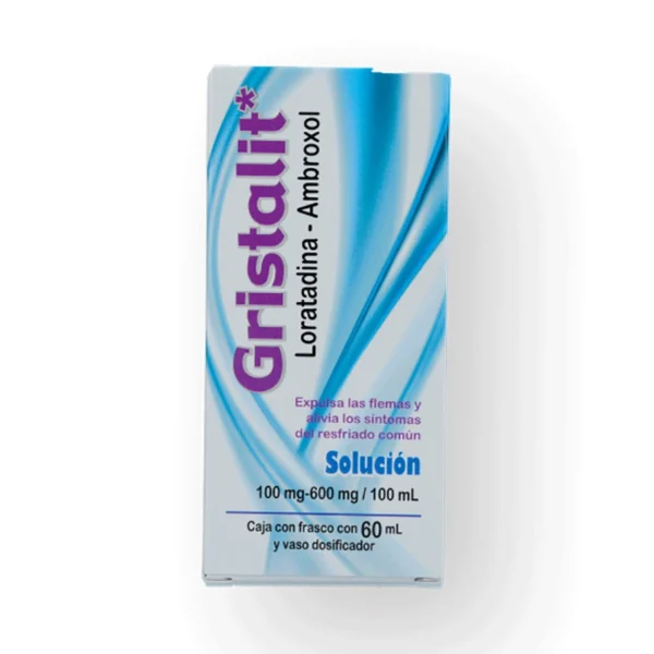 GRISTALIT SOL 100MG 600MG C/60 ML