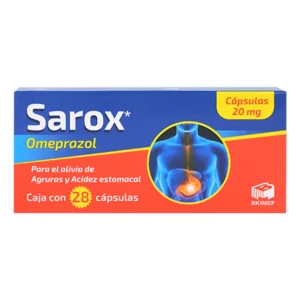SAROX CAPS 20MG C/28