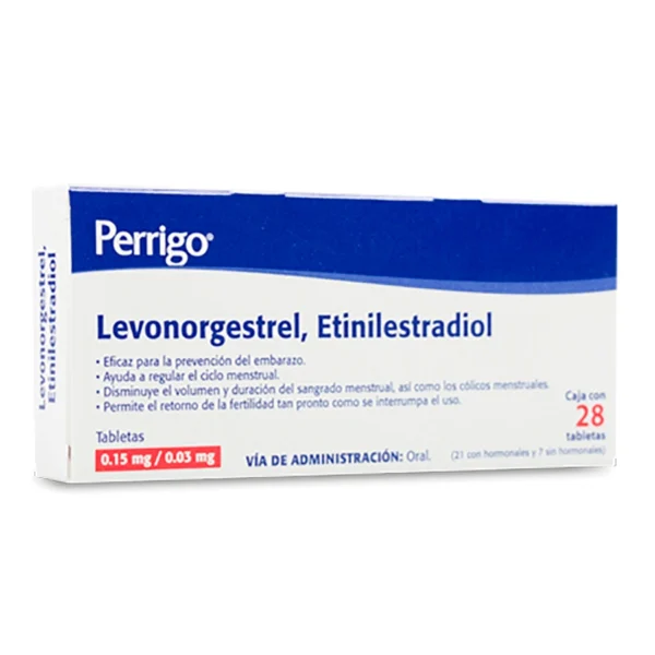 LEVONORG  ETINILESTRADIOL TAB 30MG 150MG C/28