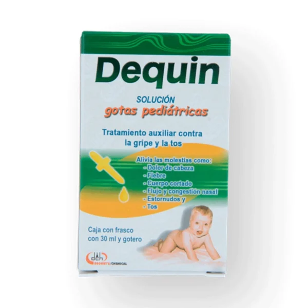 DEQUIN SOL PED 20MG 100MG 2G 2.5G C/30ML