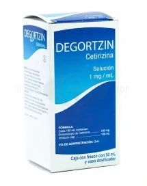 DEGORTZIN SOL 100MG C/50ML