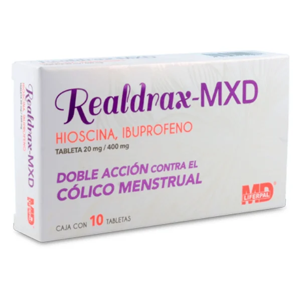 REALDRAX-MXD TAB 20MG 400MG C/10