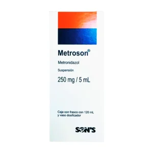 METROSON SUSP 250MG  C/20ML