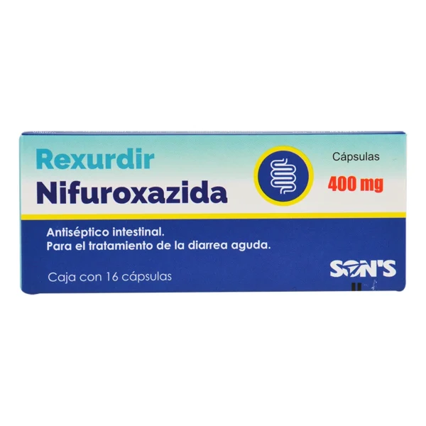 REXURDIR  CAP 400MG C/16