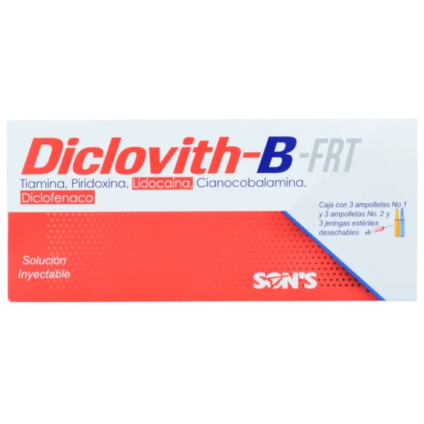 DICLOVITH-B-FRT SOL INY 75MG 20MG 100MG 5MG 100MG C/3