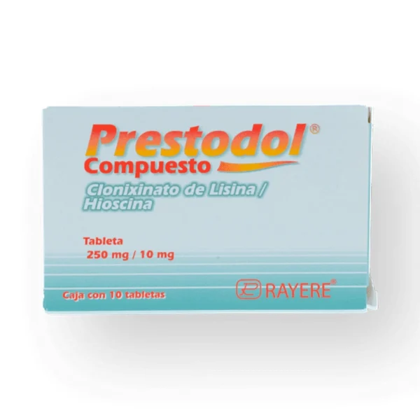 PRESTODOL COMPUESTO TAB 10MG 250MG C/10