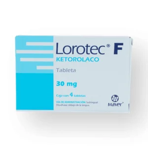 LOROTEC F TAB 30MG C/4