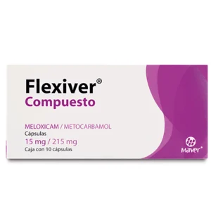 FLEXIVER COMPUESTO CAP 15MG 215MG C/10