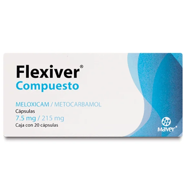 FLEXIVER COMPUESTO CAP 7.5MG 215MG C/20