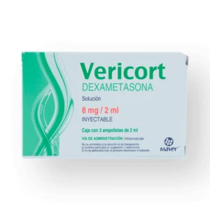 VERICORT SOL INY 8MG 2ML C/3