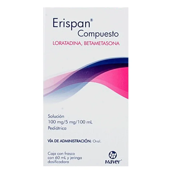 ERISPAN COMP SOL 100MG 5MG  C/60ML