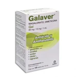 GALAVER SOL 10ML 8MG C/10SOB