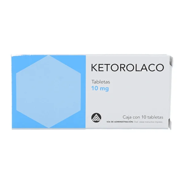 KETOROLACO TAB 10MG C/10