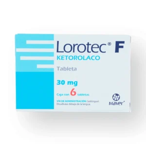 LOROTEC F TAB 30MG C/6