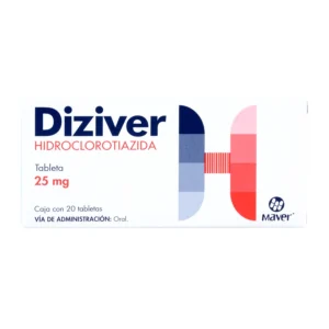 DIZIVER TAB  25MG C/20