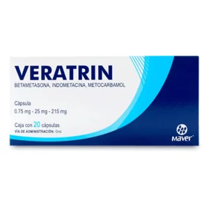 VERATRIN CAP 75MG 25MG 215MG C/20