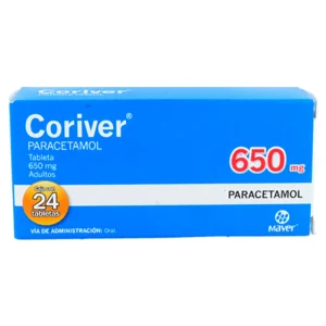CORIVER TAB 650MG C/24