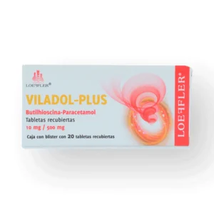 VILADOL PLUS TAB 10MG 500MG  C/20