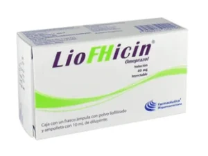 LIOFHICIN SOL INY 40MG C/1AMP