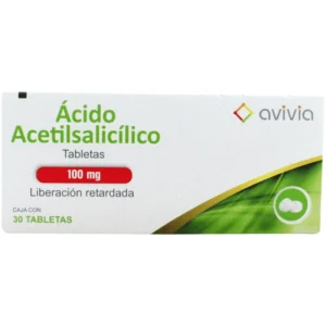 ACIDO ACETILSALICILICO TAB 100MG C/30