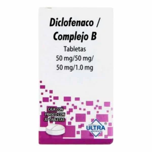 DICLOFENACO COMPLEJO B TAB 50MG 50MG 50MG 1MG 50MG C/30
