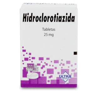 HIDROCLOROTIAZIDA TAB 25MG C/20
