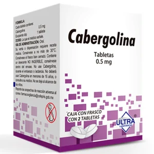 CABERGOLINA TAB 500MG C/2