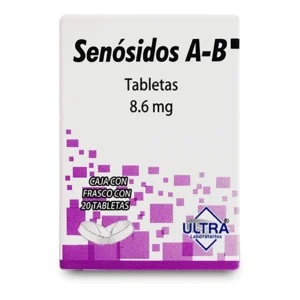 SENOSIDOS A-B TAB  8.6MG C/20