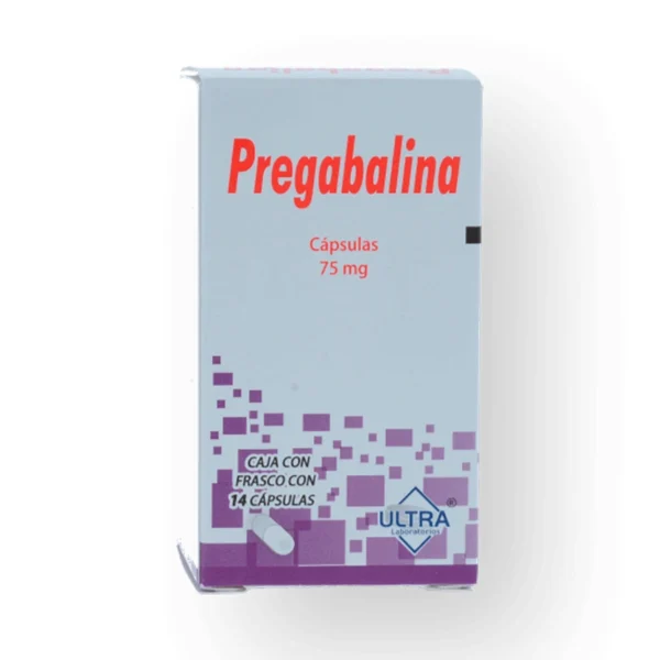 PREGABALINA CAPS  75MG C/14