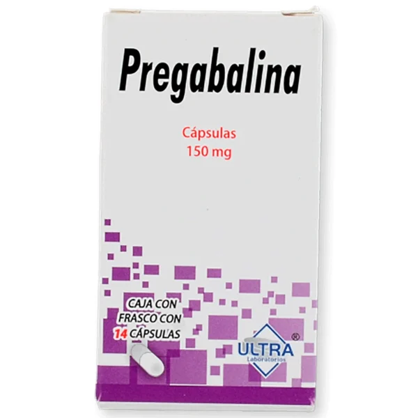 PREGABALINA CAP 150MG C/14